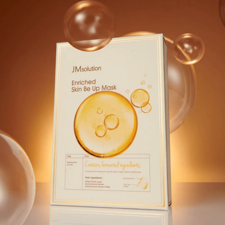 Тканевая маска с лизатом бифидобактерий JMsolution Enriched Skin Be Up Mask - 30 мл
