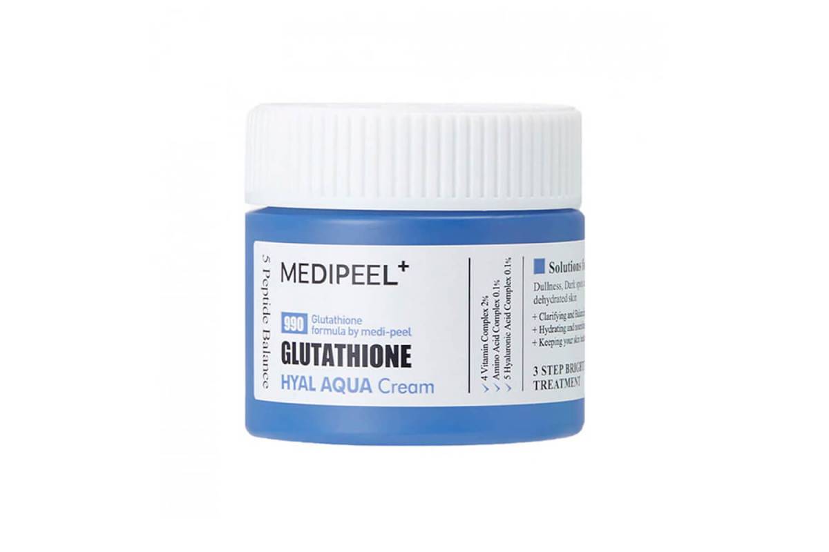 Увлажняющий витаминный крем-гель для сияния кожи Medi-Peel Glutathione Hyal Aqua Cream - 50 мл