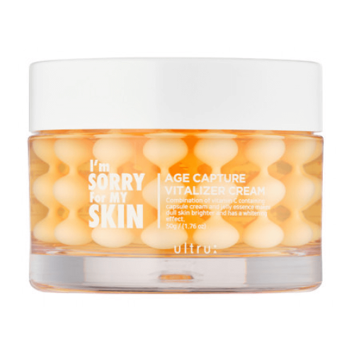 Антиоксидантный капсульный крем I'm Sorry For My Skin Age Capture Vitalizer Cream - 50 мл
