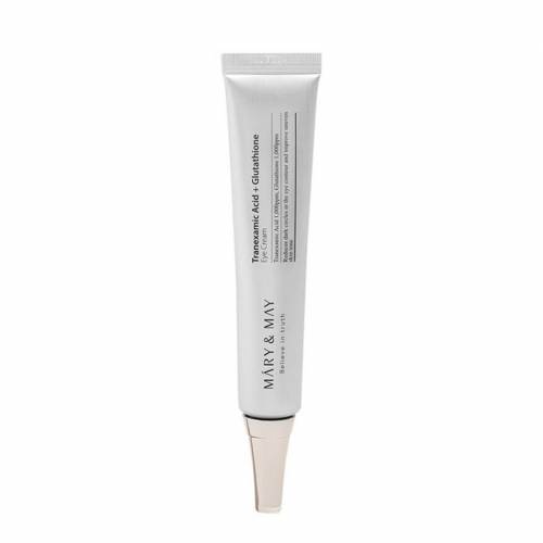Осветляющий крем для век с транексамовой кислотой Mary&May Tranexamic Acid Glutathion Eye Cream - 30 мл