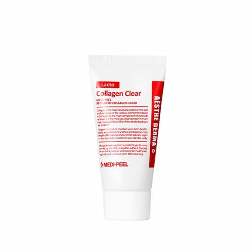 Миниатюра пенки для умывания с коллагеном и пробиотиками Medi-Peel Aesthe Derma Lacto Collagen Clear - 28 мл