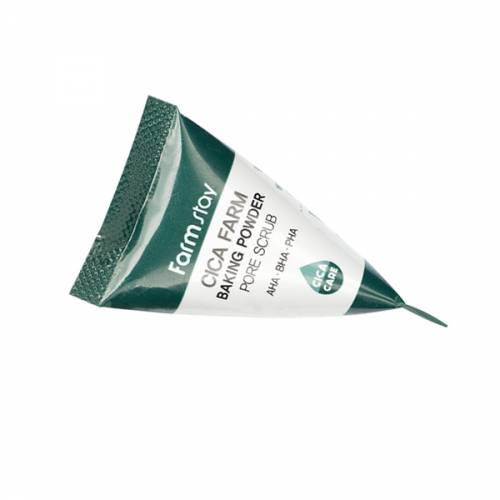 Скраб в пирамидках с центеллой FarmStay Cica Farm Baking Powder Pore Scrub - 7 гр