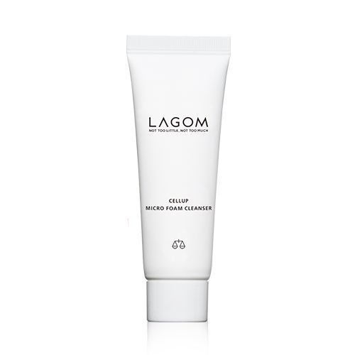 Миниатюра микро-пенки для умывания Lagom Cellup Micro Foam Cleanser - 30 мл