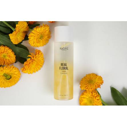 Тонер с лепестками календулы NACIFIC Real Floral Toner Calendula - 150 мл Тонер с лепестками календулы NACIFIC Real Floral Toner Calendula - 150 мл