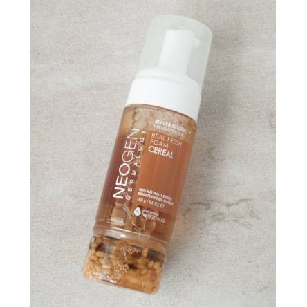 Воздушная пенка для умывания со злаками Neogen Dermalogy Real Fresh Foam Cleanser Cereal - 160 гр