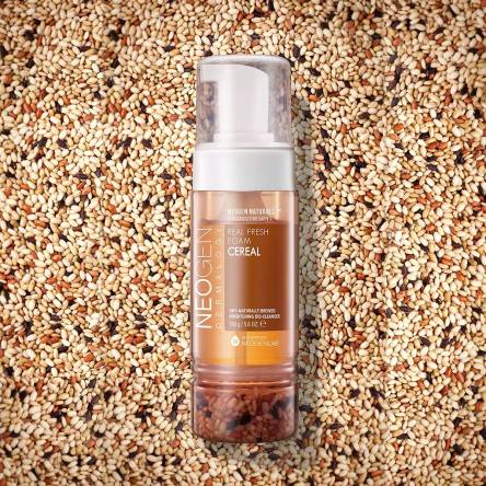 Воздушная пенка для умывания со злаками Neogen Dermalogy Real Fresh Foam Cleanser Cereal - 160 гр