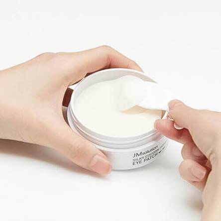 Гидрогелевые патчи с протеинами шёлка JMsolution Silky Cocoon Home Esthetic Eye Patch - 60 шт