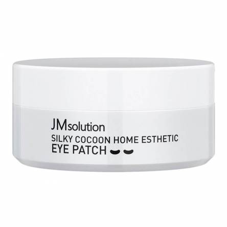 Гидрогелевые патчи с протеинами шёлка JMsolution Silky Cocoon Home Esthetic Eye Patch - 60 шт