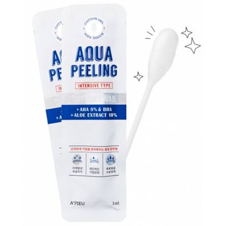 Интенсивный пилинг на ватной палочке A'PIEU Aqua Peeling Cotton Swab Intensive Type - 3 мл