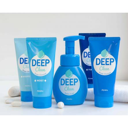 Увлажняющая пенка-мусс A'pieu Deep Clean Foam Cleanser Whipping - 130 мл