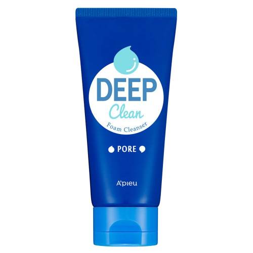 Пенка-скраб с содой для глубокого очищения пор A'PIEU Deep Clean Foam Cleanser Pore - 130 мл