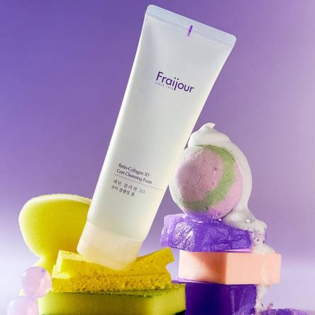 Пенка для умывания с ретинолом Evas Fraijour Retin-Collagen 3D Core Cleansing Foam - 250 мл