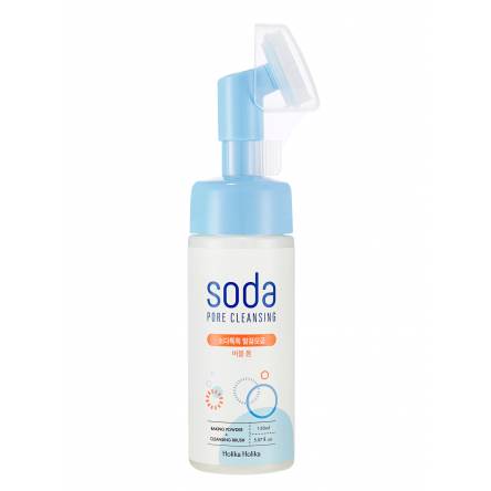Воздушная пенка с содой и щеточкой HOLIKA HOLIKA Soda Tok Tok Clean Pore Bubble Foam - 150 мл