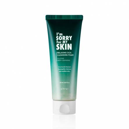 Успокаивающая пенка для умывания с центеллой I'm Sorry For My Skin Relaxing Cica Cleansing Foam - 150 мл