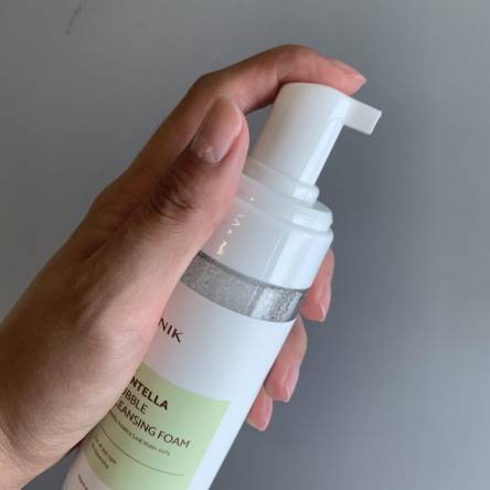 Мягкая пенка для умывания с центеллой iUnik Centella Bubble Cleansing Foam - 150 мл