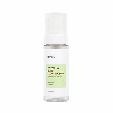 Мягкая пенка для умывания с центеллой iUnik Centella Bubble Cleansing Foam - 150 мл