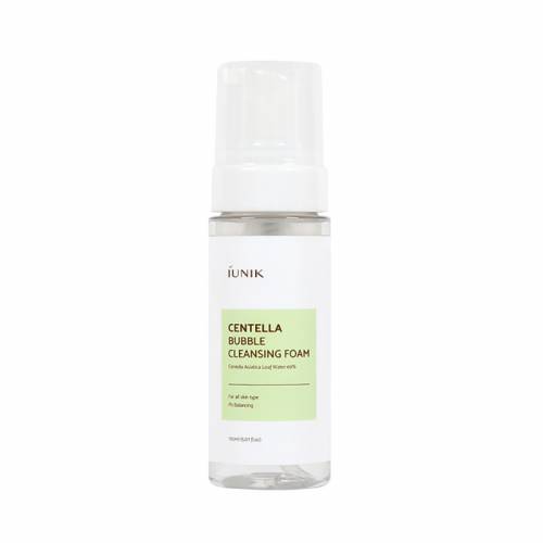 Мягкая пенка для умывания с центеллой iUnik Centella Bubble Cleansing Foam - 150 мл