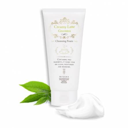 Очищающая пенка для умывания Missha Creamy Latte Cleansing Foam - 172 мл