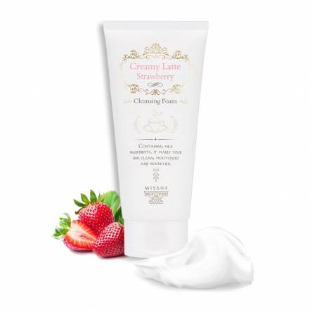 Очищающая пенка для умывания Missha Creamy Latte Cleansing Foam - 172 мл