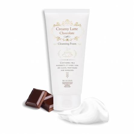 Очищающая пенка для умывания Missha Creamy Latte Cleansing Foam - 172 мл