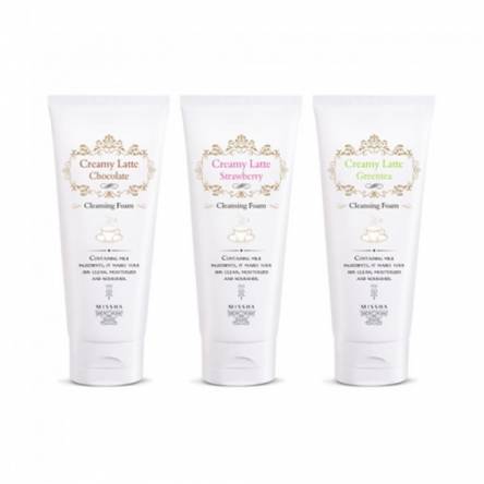 Очищающая пенка для умывания Missha Creamy Latte Cleansing Foam - 172 мл