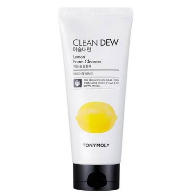 Очищающая пенка с лимоном TONY MOLY Clean Dew Lemon Foam Cleanser - 180 мл