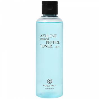 Успокаивающий тоник с азуленом и пептидами RODA ROJI Azulene Soothing Peptide Toner - 200 мл