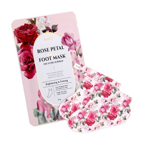 Маска-носочки для ног с экстрактом розы KOELF Rose Petal Satin Foot Mask - 1 пара