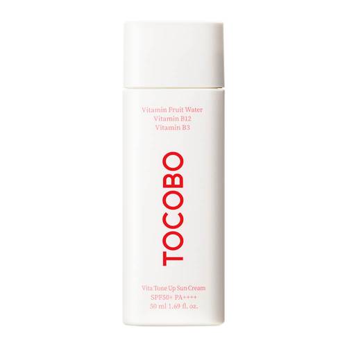Витаминный солнцезащитный крем с тонирующим эффектом Tocobo Vita Tone Up Sun Cream SPF50+ PA++++ - 50 мл