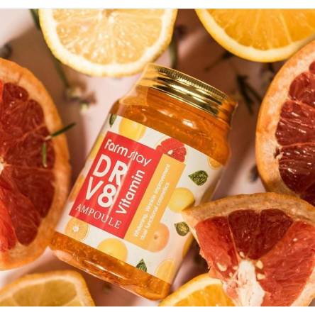 Витаминная сыворотка для лица FARMSTAY DR V8 Vitamin Ampoule - 250 мл