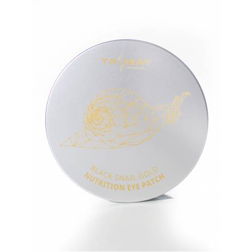 Гидрогелевые патчи для век с муцином улитки TRIMAY Black Snail Gold Nutrition Eye Patch - 90 шт