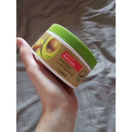 Питательный крем для тела с экстрактом авокадо The Saem Care Plus Avocado Body Cream - 300 мл