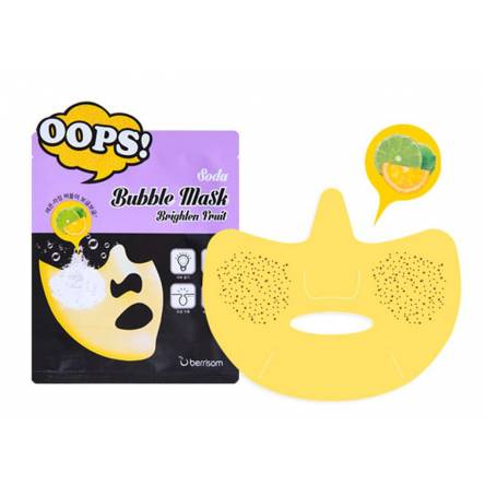 Пузырьковая маска для лица BERRISOM Oops Soda Bubble Mask - 20 гр