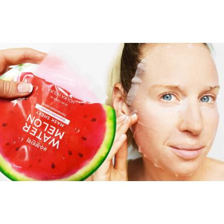 Увлажняющая тканевая маска с арбузом Holika Holika Watermelon Mask Sheet - 31 гр