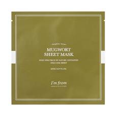Тканевая маска с полынью для проблемной кожи I'm From Mugwort Sheet Mask - 23 мл