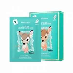 Увлажняющая тканевая маска с кактусом JMSolution Disney Collection Moisture Cactus Mask - 30 мл
