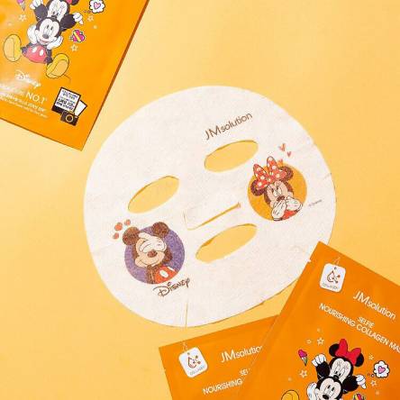 Укрепляющая тканевая маска с коллагеном JMSolution Disney Collection Selfie Collagen Mask - 30 мл
