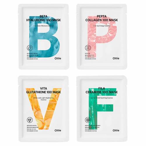 Тканевая маска Ottie 100 Mask - 23 гр