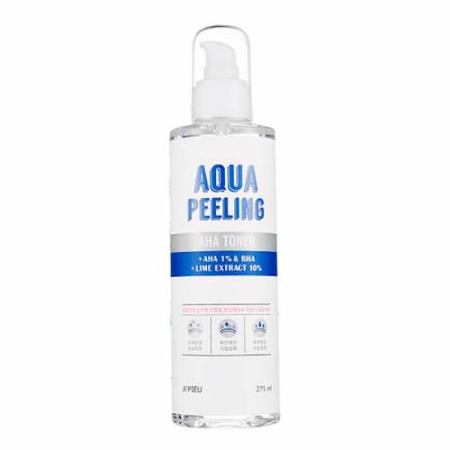 Пилинг-тонер для лица с кислотами A'PIEU Aqua Peeling Aha Toner - 275 мл