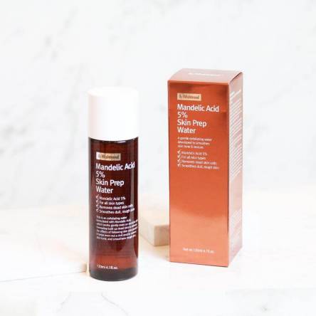 Мягкий тоник-эксфолиант с миндальной кислотой By Wishtrend Mandelic Acid 5% Prep Water - 120 мл