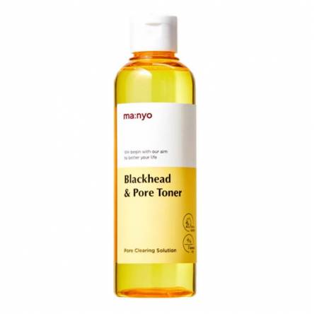 Очищающий тоник против черных точек с BHA-кислотой Manyo Blackhead & Pore Toner - 210 мл