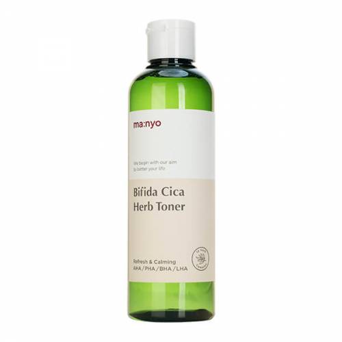 Успокаивающий тоник для чувствительной кожи Manyo Bifida Cica Herb Toner - 210 мл