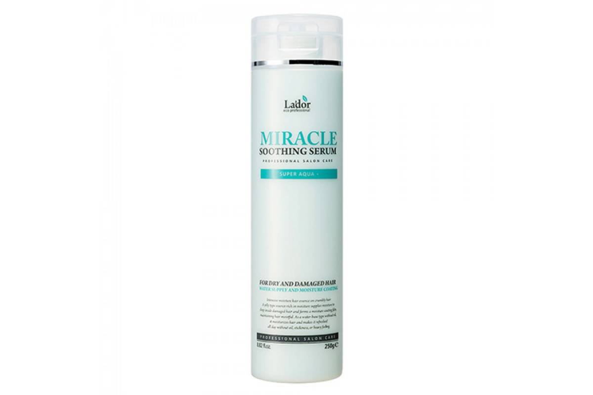 Увлажняющая сыворотка для волос с термозащитой Lador Miracle Soothing Serum - 250 мл