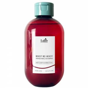 Шампунь с женьшенем для роста волос Lador Root Re-Boot Awakening Shampoo Red Ginseng &amp; Beer Yeast - 300 мл