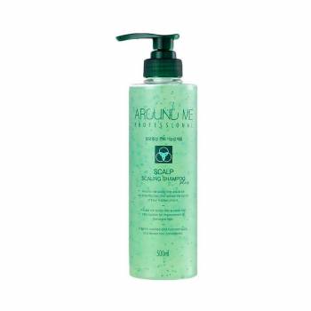 Отшелушивающий шампунь Welcos Around Me Scalp Scaling Shampoo - 500 мл