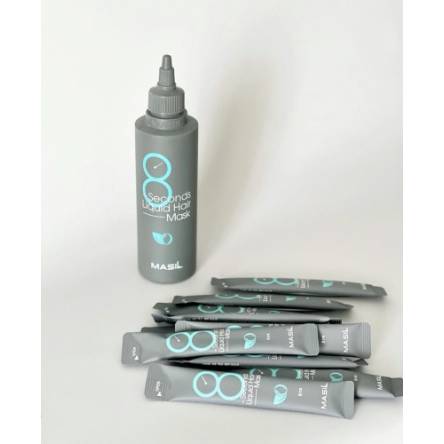 Миниатюра экспресс-маски для объема волос Masil 8 Seconds Liquid Hair Mask - 8 мл