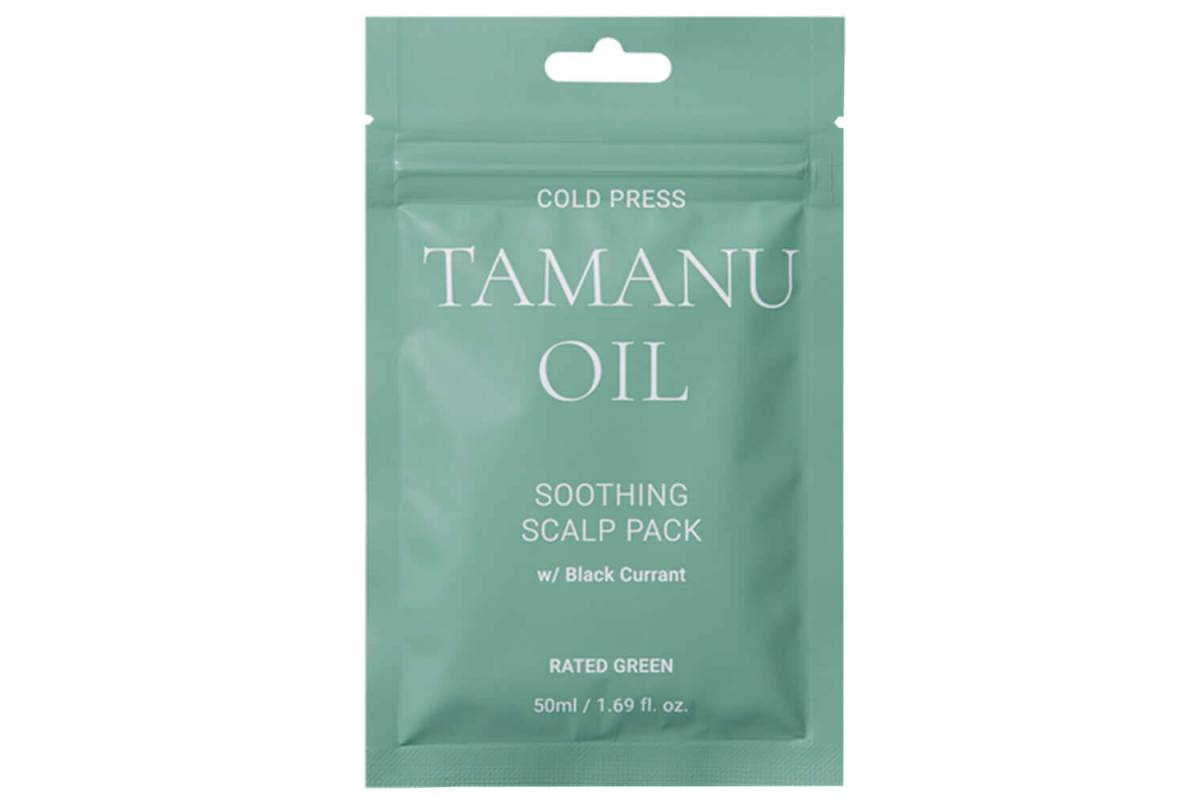 Успокаивающая маска для кожи головы RATED GREEN Cold Press Tamanu Oil Soothing Scalp Pack - 50 мл