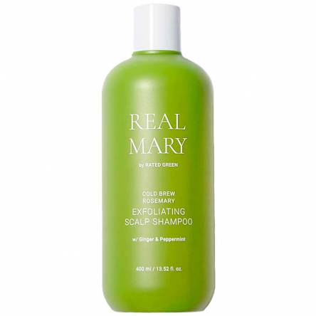 Отшелушивающий шампунь с розмарином RATED GREEN Real Mary Exfoliating Scalp Shampoo - 400 мл