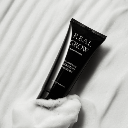 Лечебный шампунь-тритмент против выпадения RATED GREEN Real Grow Anti-Hair Loss Treatment Shampoo - 200 мл