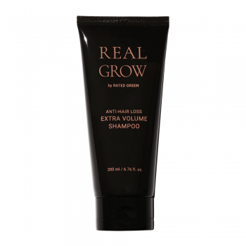 Укрепляющий шампунь для объёма волос RATED GREEN Real Grow Anti-Hair Loss Extra Volume Shampoo - 200 мл